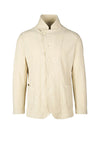 Herringbone Star-Collar Blazer