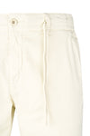 Stretch Cotton Drawstring Chino