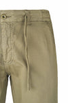 Stretch Cotton Drawstring Chino