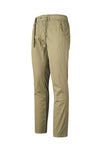 Stretch Cotton Drawstring Chino