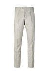 Pleated Trousers in Lightweight Wool Blend