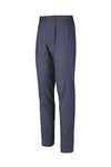 Pleated Trousers in Lightweight Wool Blend