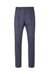 Pleated Trousers in Lightweight Wool Blend