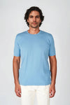 Pure crepe cotton T-shirt