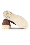 Suede Lace-Up Derby Shoes