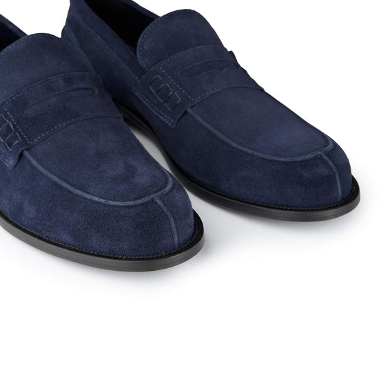 Suede penny loafers - MONTEZEMOLO