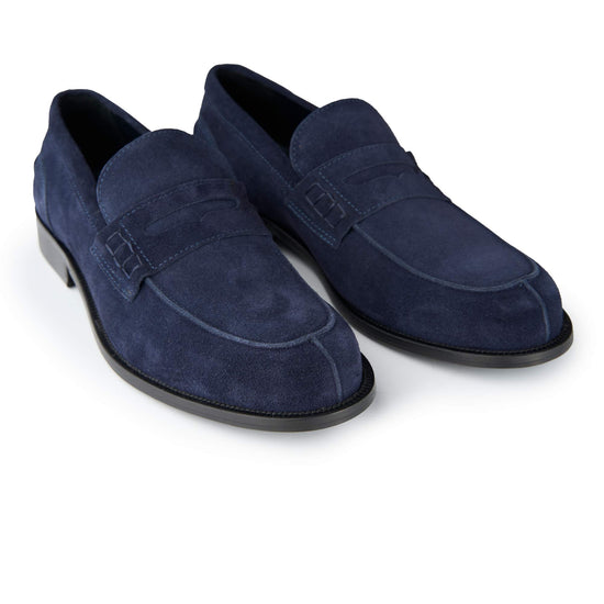Suede penny loafers - MONTEZEMOLO