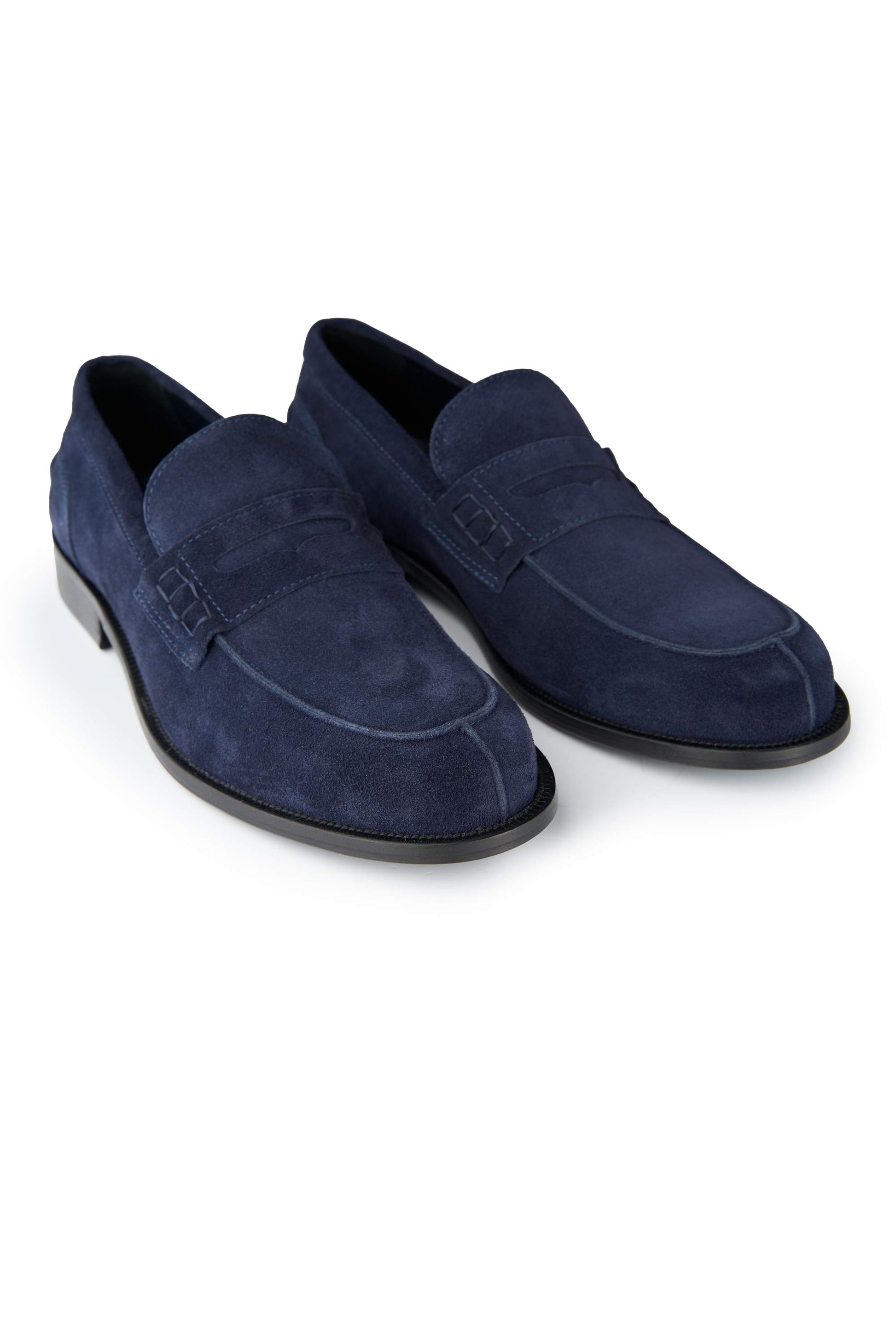 Suede penny loafers - MONTEZEMOLO