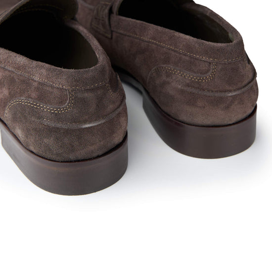 Suede penny loafers - MONTEZEMOLO
