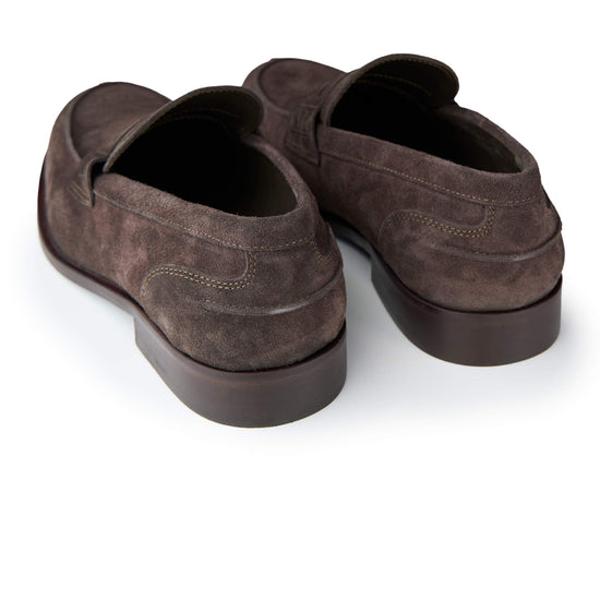 Suede penny loafers - MONTEZEMOLO