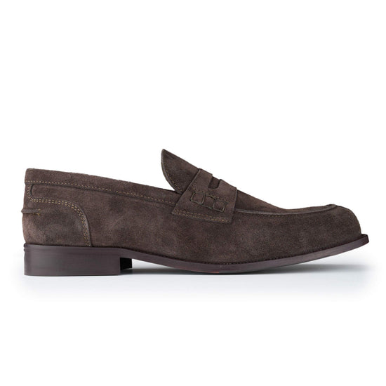 Suede penny loafers - MONTEZEMOLO