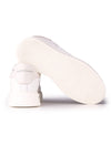 Pebbled Leather Sneakers with Extralight Sole