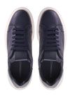 Pebbled Leather Sneakers with Extralight Sole