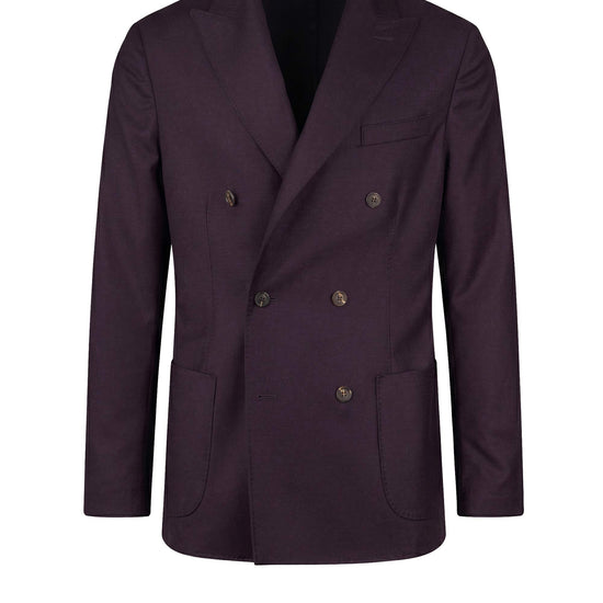 Unlined Wool & Cashmere Double-Breasted Jacket - Loro Piana® Fabrics - MONTEZEMOLO