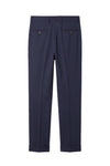 Stretch Wool Pleated Trousers