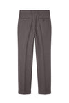 Stretch Wool Pleated Trousers