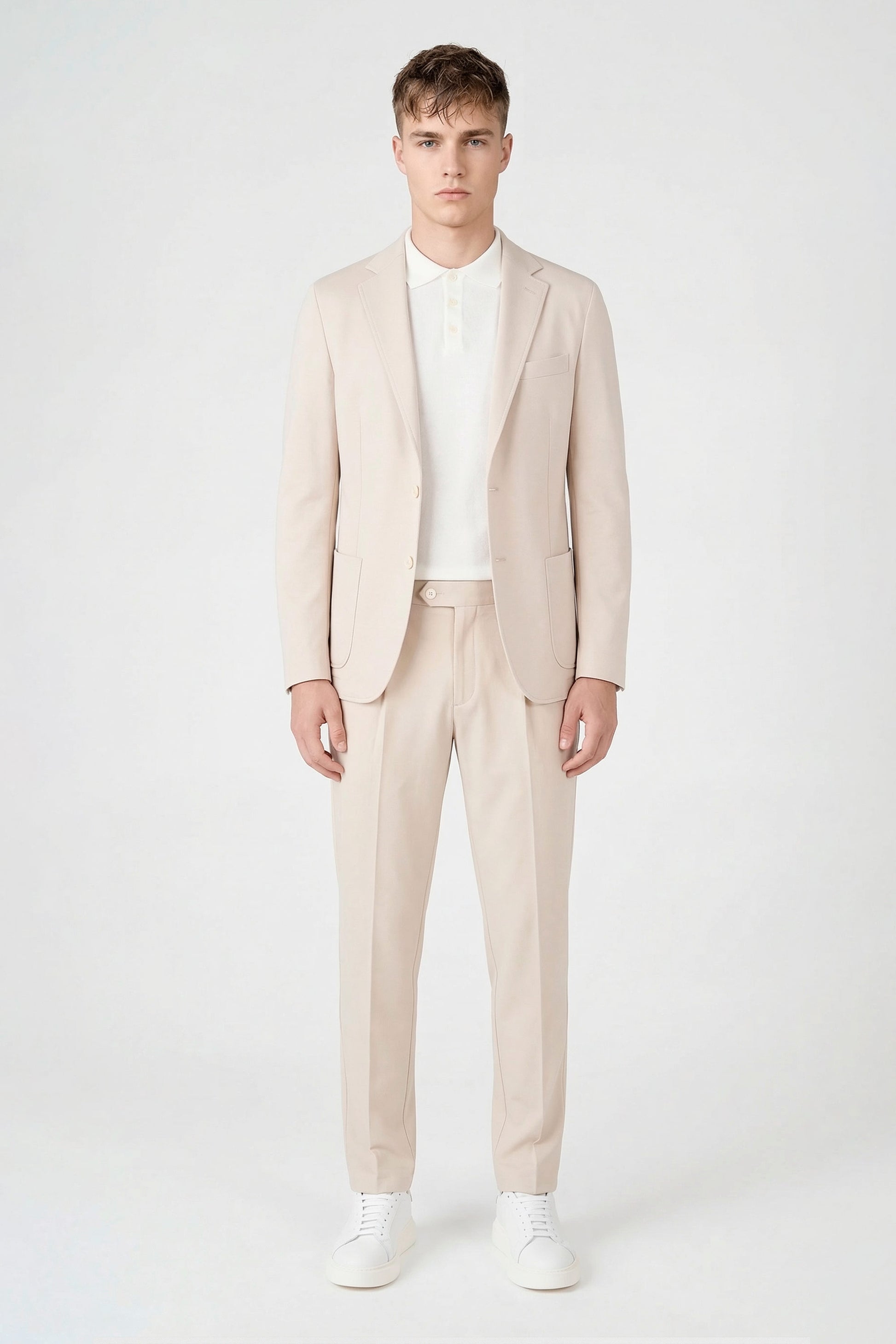 ZMART unlined diagonal jersey blazer - MONTEZEMOLO