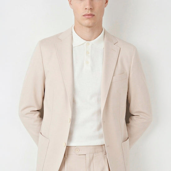 ZMART unlined diagonal jersey blazer - MONTEZEMOLO