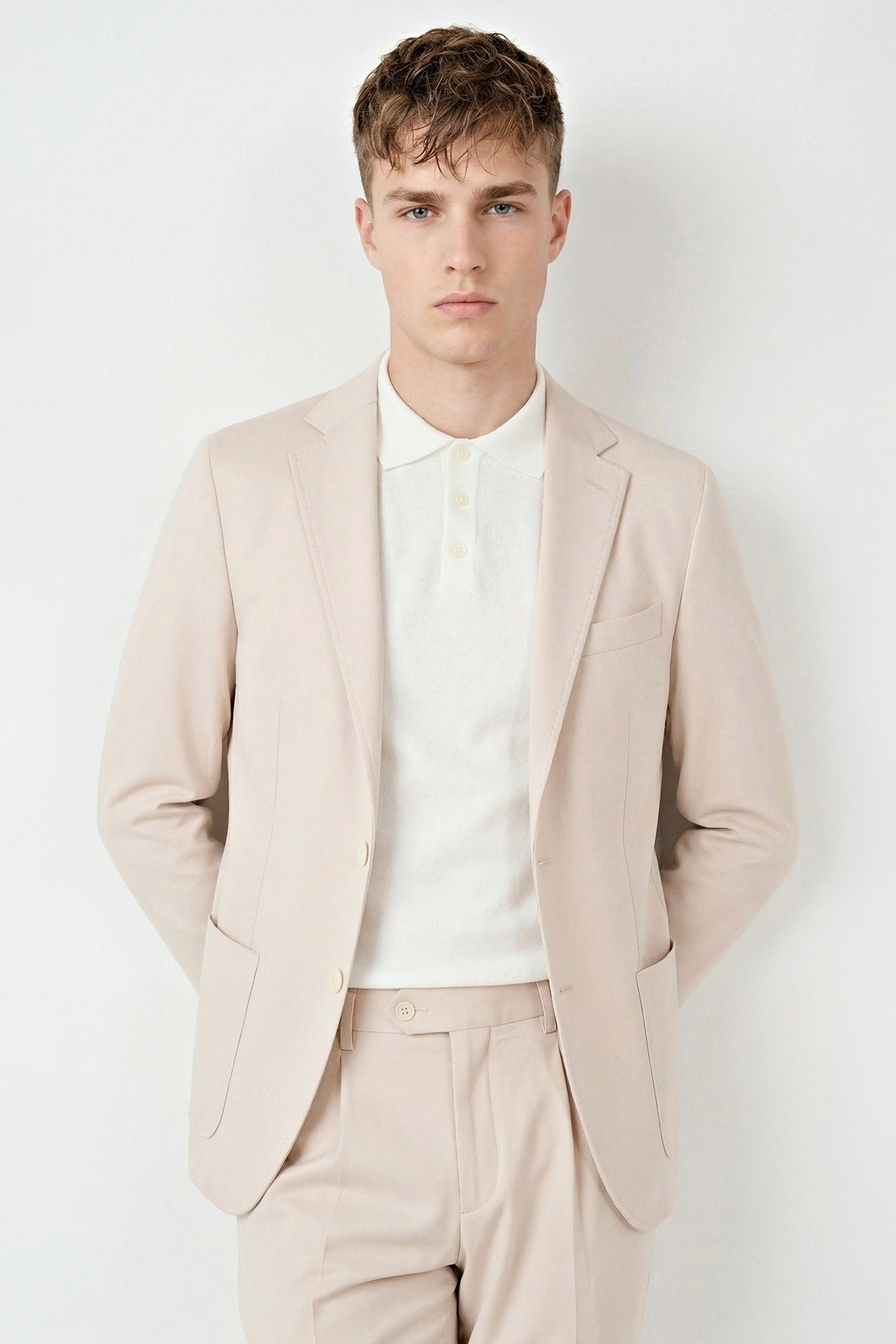 ZMART unlined diagonal jersey blazer - MONTEZEMOLO