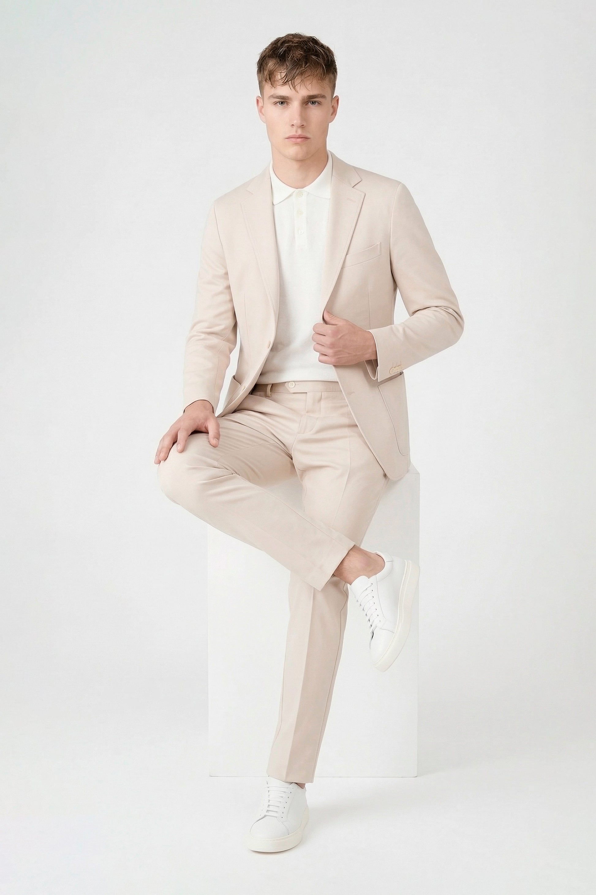 ZMART unlined diagonal jersey blazer - MONTEZEMOLO
