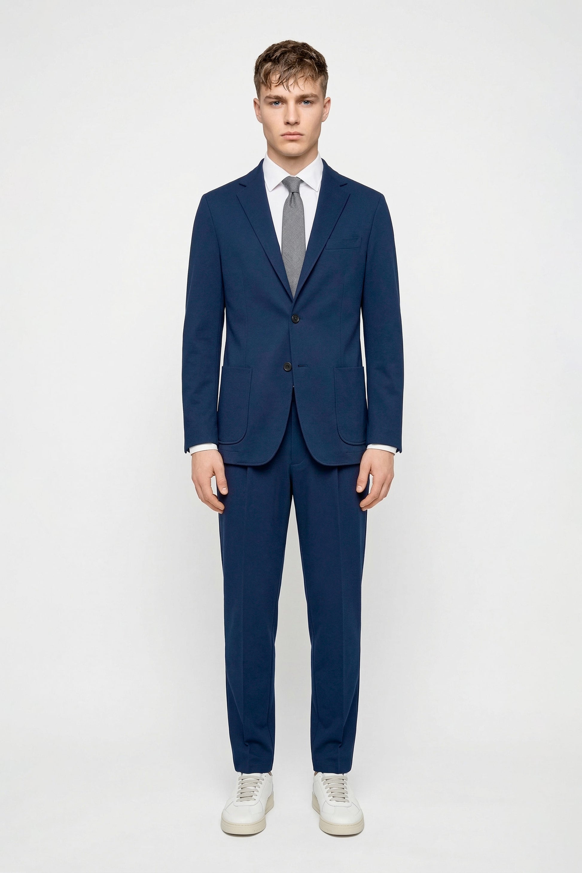 ZMART unlined diagonal jersey blazer - MONTEZEMOLO