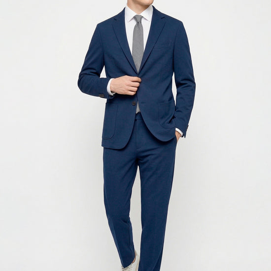 ZMART unlined diagonal jersey blazer - MONTEZEMOLO
