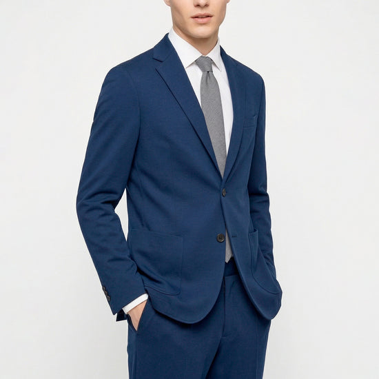 ZMART unlined diagonal jersey blazer - MONTEZEMOLO