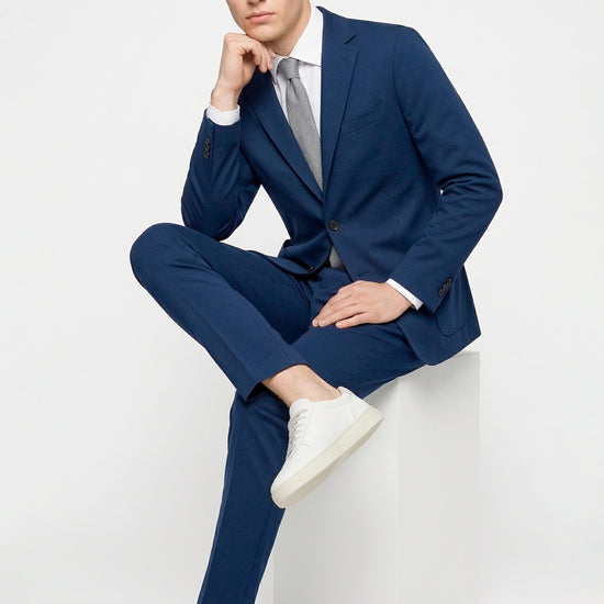 ZMART unlined diagonal jersey blazer - MONTEZEMOLO