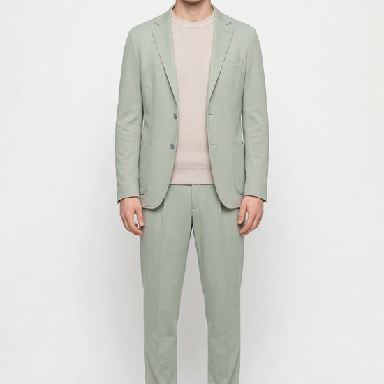 ZMART unlined diagonal jersey blazer - MONTEZEMOLO
