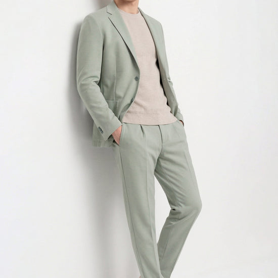 ZMART diagonal jersey trousers - MONTEZEMOLO