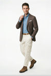 Unlined wool & linen blazer - Zegna® fabrics - MONTEZEMOLO