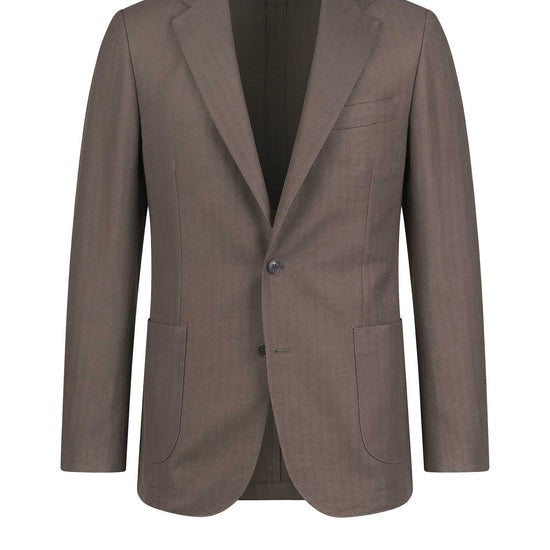 Unlined wool & linen blazer - Zegna® cloth - MONTEZEMOLO