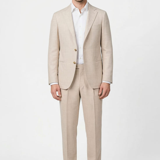 Unlined bi-stretch merino wool blazer - MONTEZEMOLO