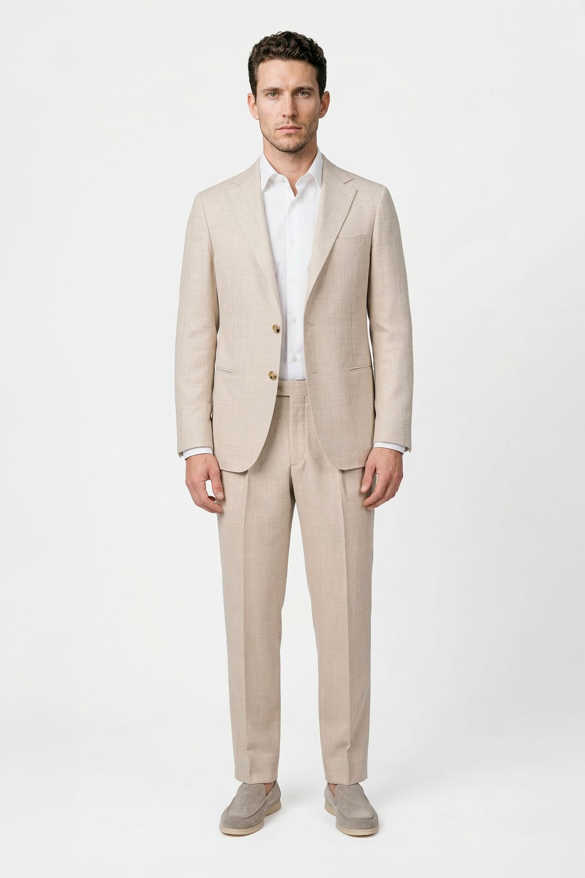 Unlined bi-stretch merino wool blazer - MONTEZEMOLO