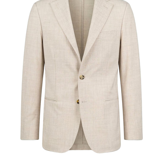 Unlined bi-stretch merino wool blazer - MONTEZEMOLO