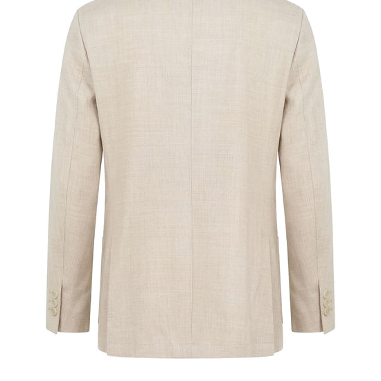 Unlined bi-stretch merino wool blazer - MONTEZEMOLO