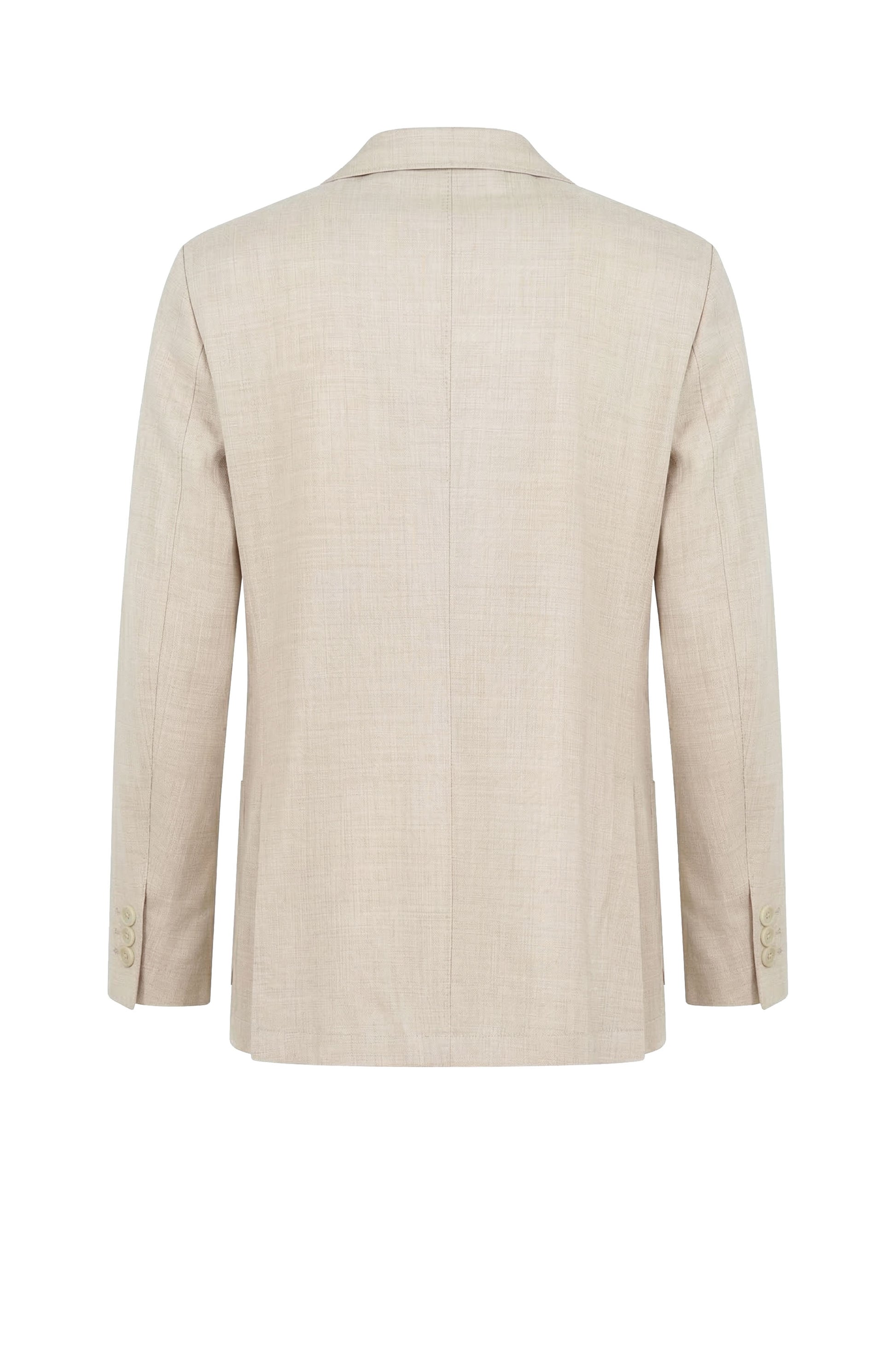 Unlined bi-stretch merino wool blazer - MONTEZEMOLO
