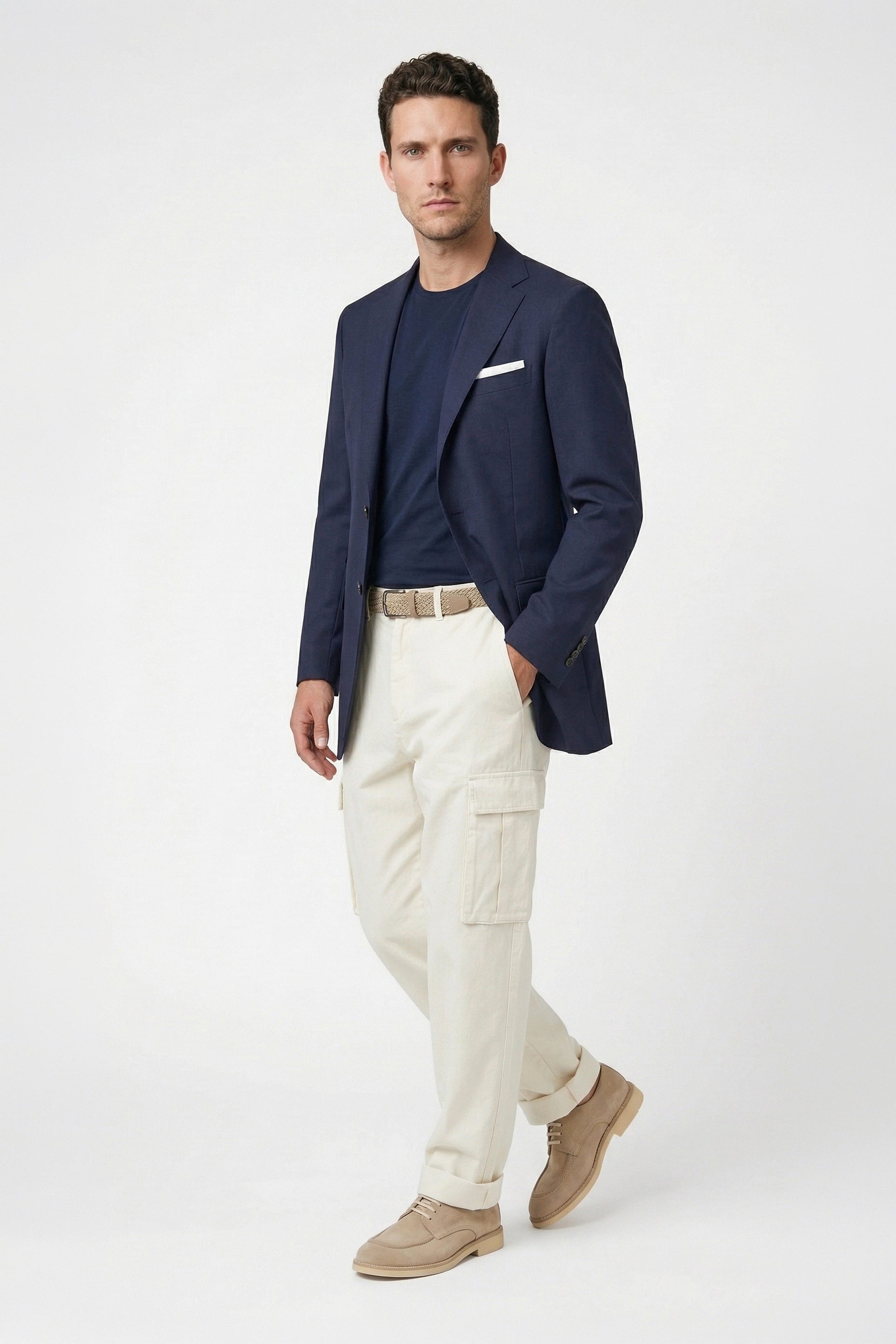 Fresco wool reps unlined blazer - MONTEZEMOLO