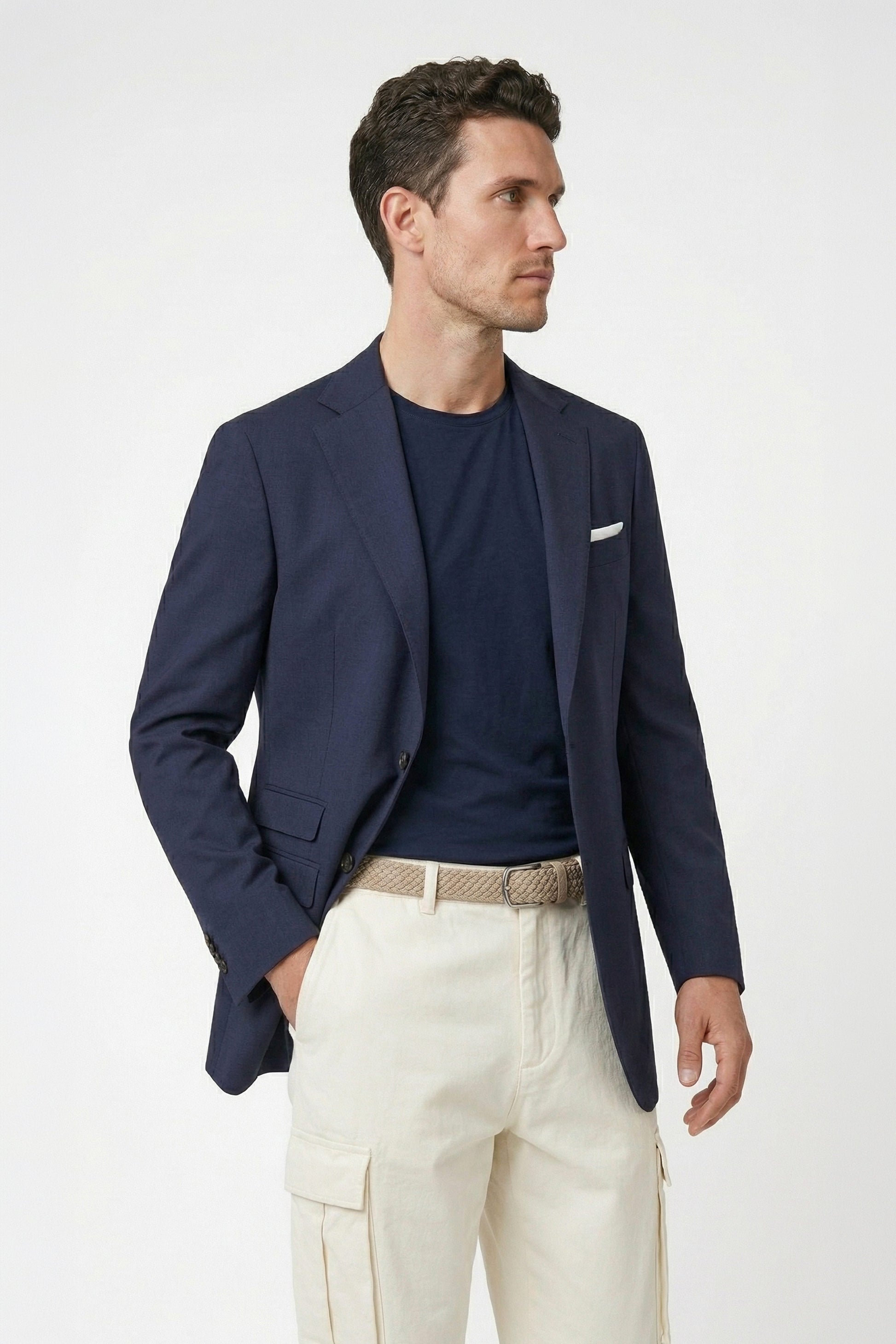 Fresco wool reps unlined blazer - MONTEZEMOLO