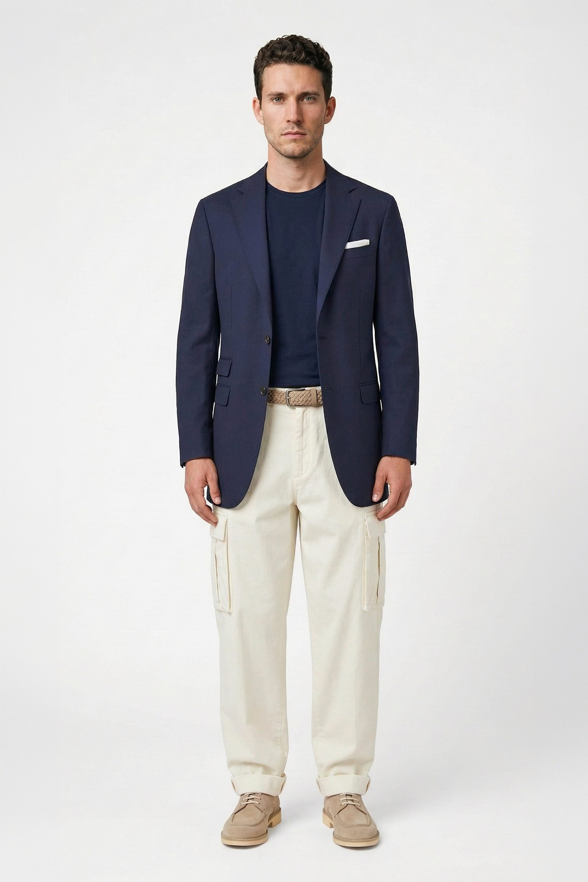 Fresco wool reps unlined blazer - MONTEZEMOLO