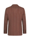 Unlined double-breasted blazer in linen, silk and wool - MONTEZEMOLO