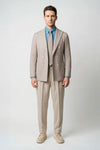 Pinstriped unlined double-breasted jersey blazer - MONTEZEMOLO