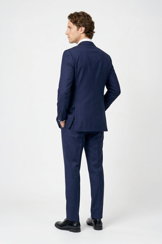 Super 150’s Merino wool suit - Loro Piana® fabrics - MONTEZEMOLO