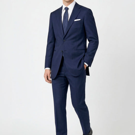 Super 150’s Merino wool suit - Loro Piana® fabrics - MONTEZEMOLO