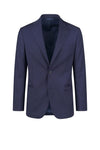 Pinstripe suit in virgin wool - MONTEZEMOLO