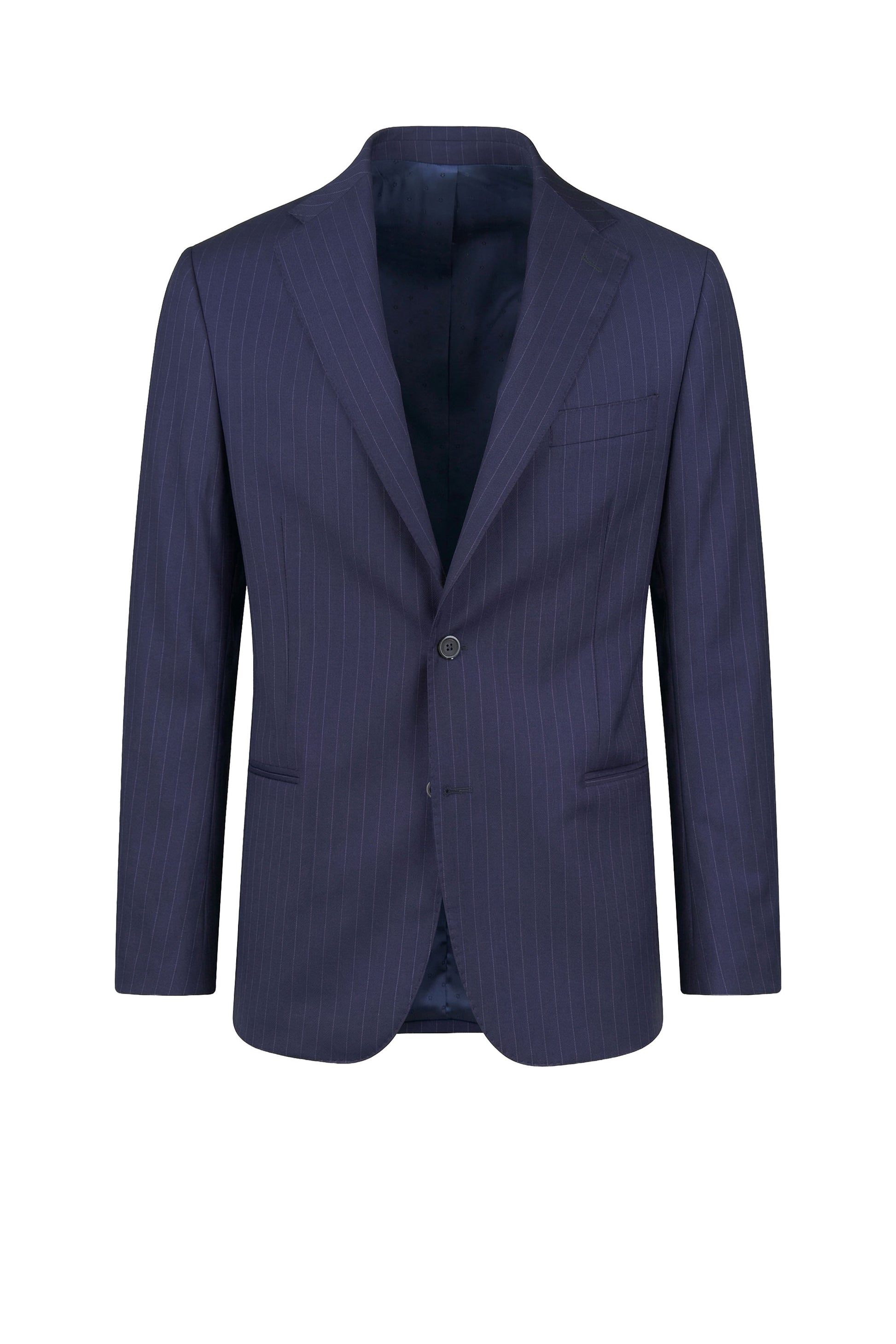 Pinstripe suit in virgin wool - MONTEZEMOLO