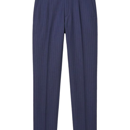 Pinstripe suit in virgin wool - MONTEZEMOLO
