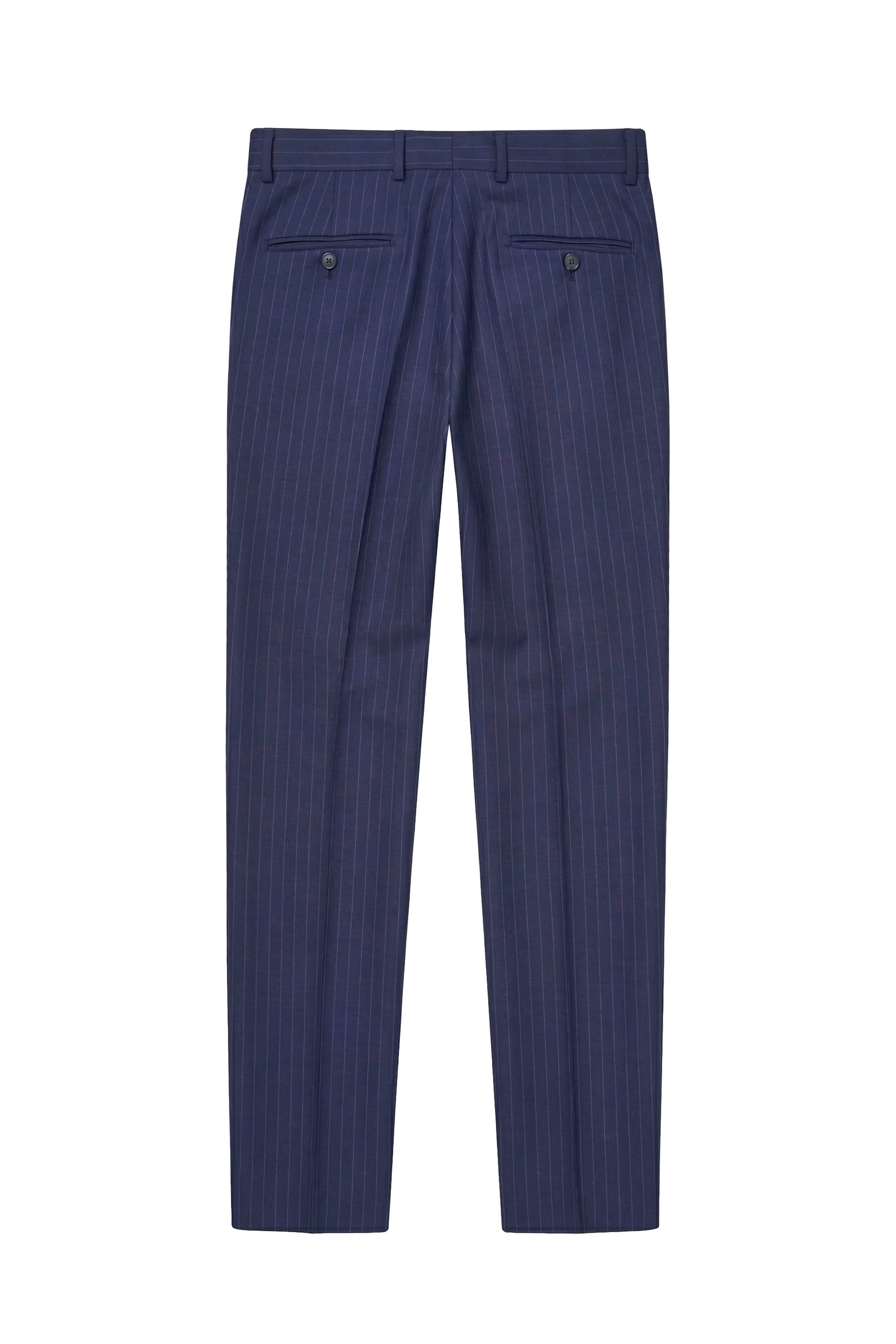 Pinstripe suit in virgin wool - MONTEZEMOLO