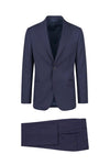 Pinstripe suit in virgin wool - MONTEZEMOLO