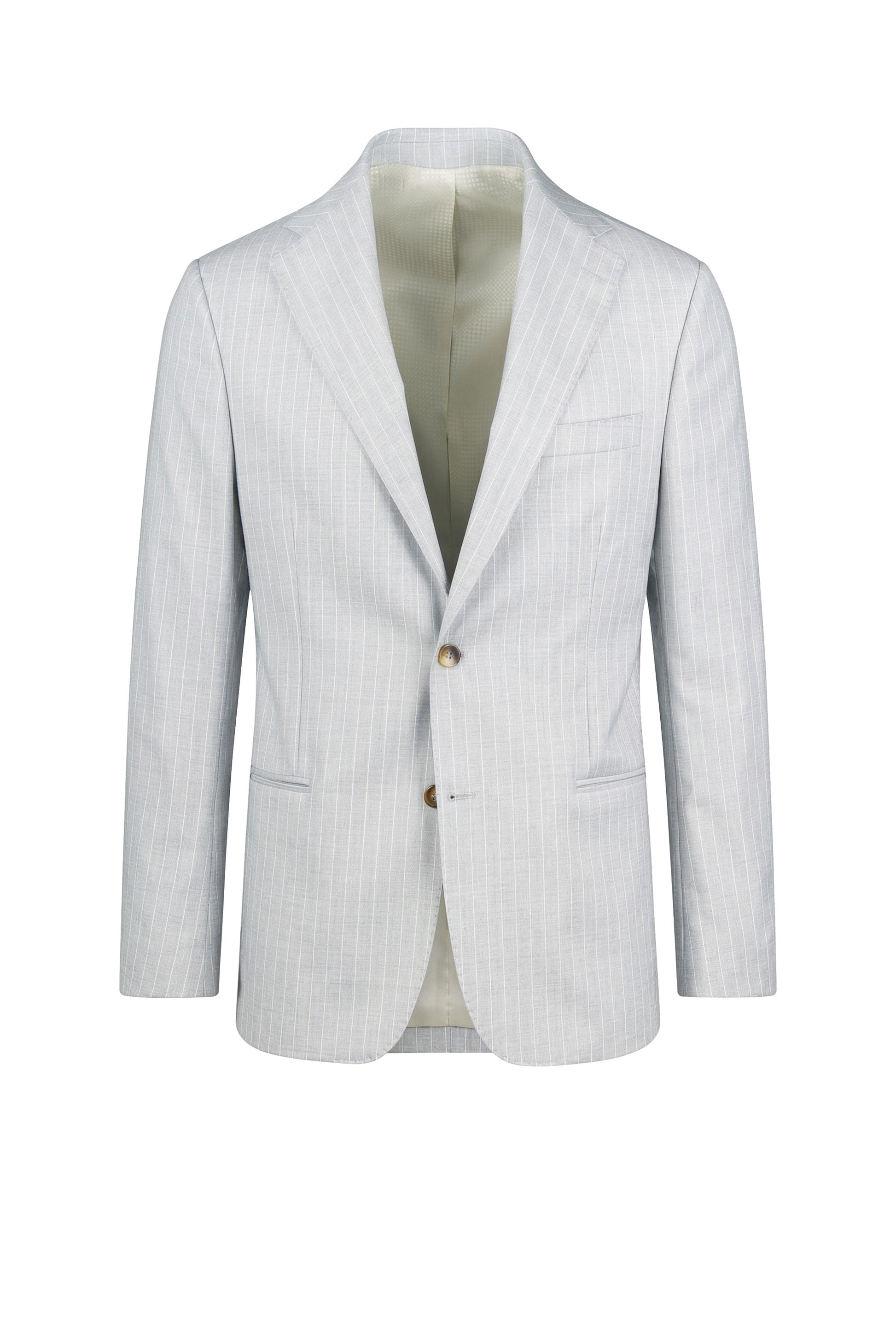 Pinstripe suit in virgin wool - MONTEZEMOLO